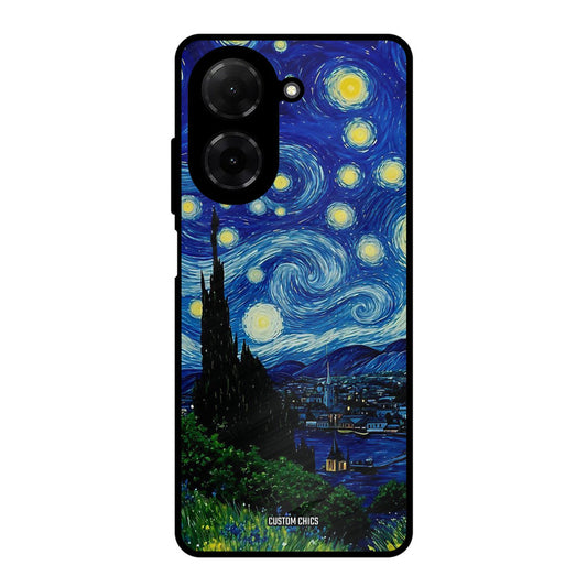 Oil Painting Poco C71 Mobile Back Cover - Aesthetic PrintShield Case