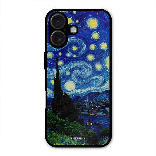 Oil Painting iPhone 16 Plus Mobile Back Cover - Aesthetic PrintShield Case