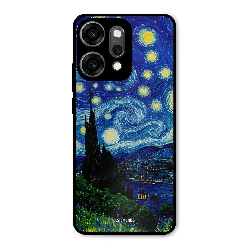 Oil Painting Oppo Reno 14 Pro Mobile Back Cover - Aesthetic PrintShield Case
