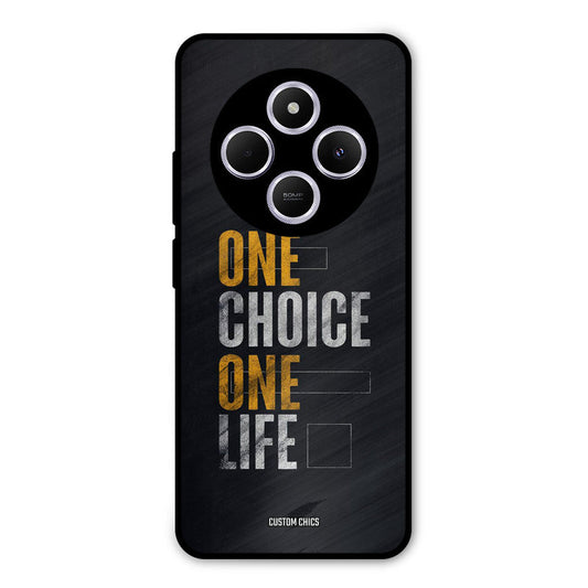 One Life Poco M7 Mobile Back Cover - Typography PrintShield Case