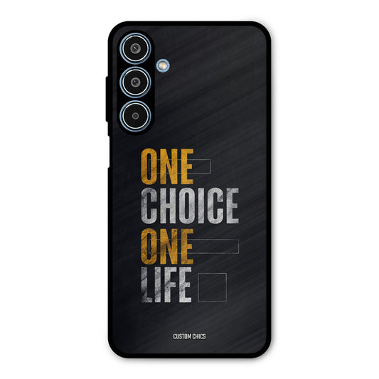 One Life Samsung Galaxy M35 5G Mobile Back Cover - Typography PrintShield Case