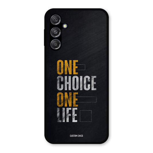 One Life Samsung Galaxy M34 5G Mobile Back Cover - Typography PrintShield Case