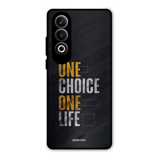 One Life OnePlus Nord CE4 Mobile Back Cover - Typography PrintShield Case