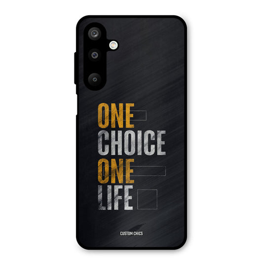 One Life Samsung Galaxy M16 Mobile Back Cover - Typography PrintShield Case