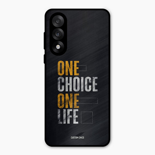 One Life Oneplus Nord 5 Mobile Back Cover - Typography PrintShield Case