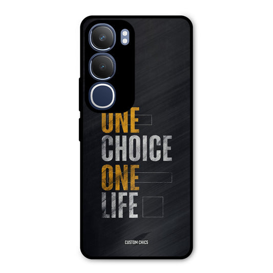 One Life Vivo Y29 Mobile Back Cover - Typography PrintShield Case