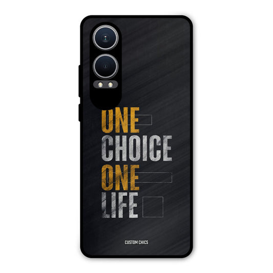 One Life Oneplus Nord CE4 Lite Mobile Back Cover - Typography PrintShield Case