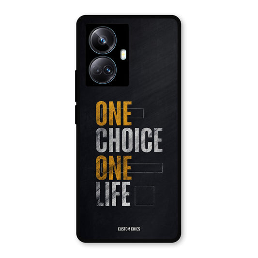 One Life Realme 10 Pro Plus Mobile Back Cover - Typography PrintShield Case