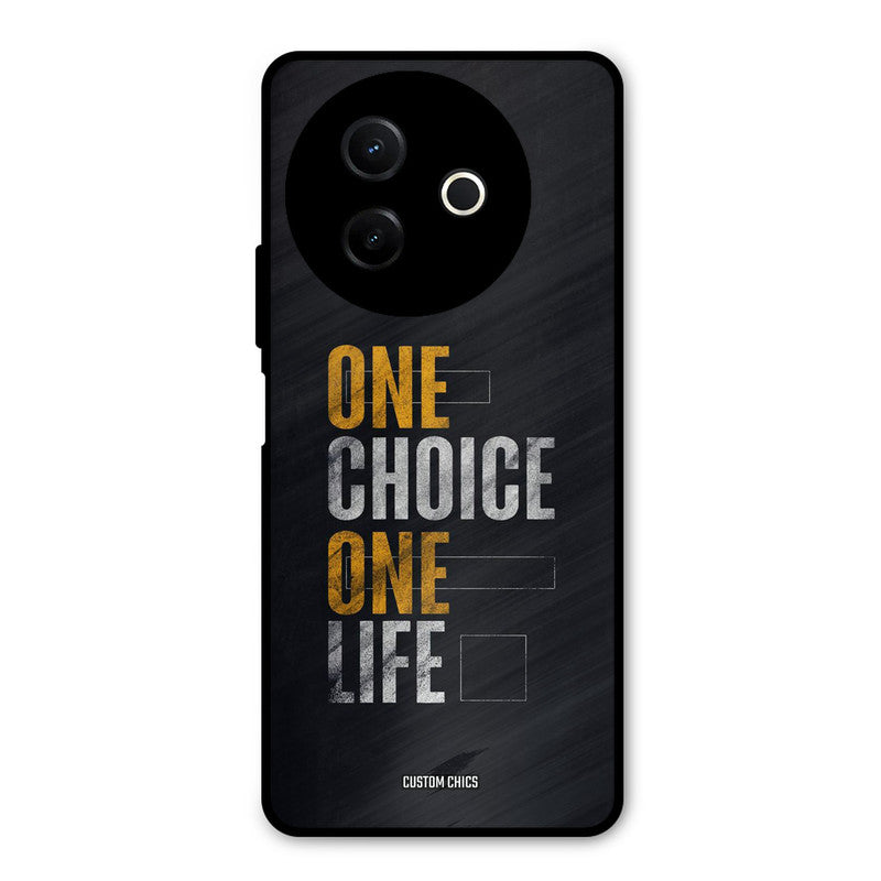 One Life Vivo Y39 Mobile Back Cover - Typography PrintShield Case