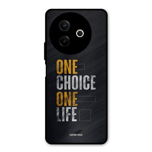 One Life Vivo Y39 Mobile Back Cover - Typography PrintShield Case