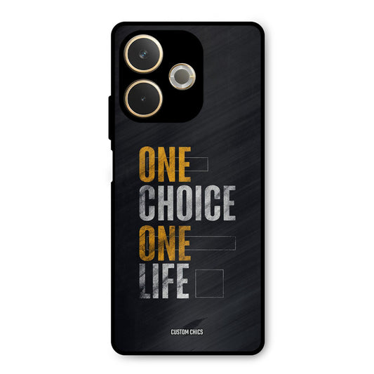 One Life Oppo A5 Pro Mobile Back Cover - Typography PrintShield Case