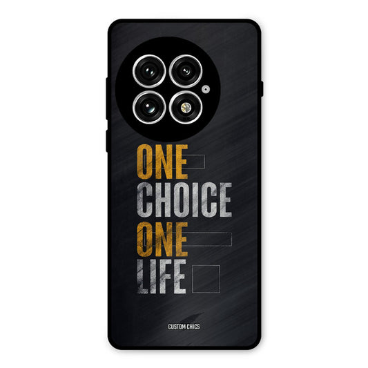 One Life Oneplus 13 Mobile Back Cover - Typography PrintShield Case