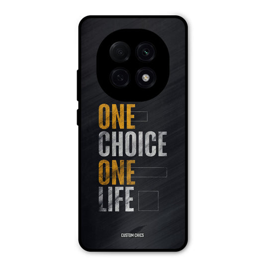 One Life Oppo F29 Pro Mobile Back Cover - Typography PrintShield Case