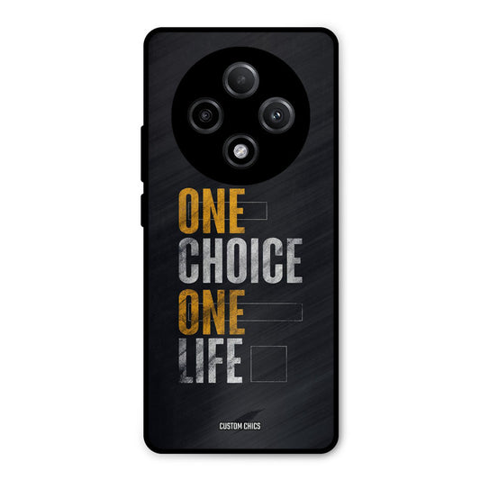 One Life Oppo F27 Pro Plus 5G Mobile Back Cover - Typography PrintShield Case