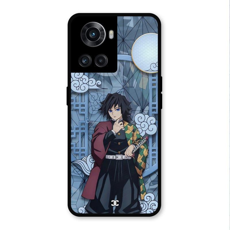 Giyu Tomioka OnePlus 10R Mobile Back Cover - Anime PrintShield Case