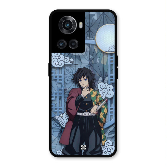 Giyu Tomioka OnePlus 10R Mobile Back Cover - Anime PrintShield Case