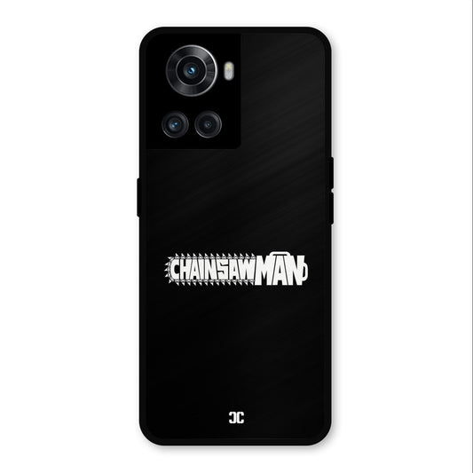 Chainsaw Logo OnePlus 10R Mobile Back Cover - Anime PrintShield Case