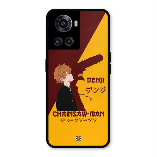 Denji Shadow OnePlus 10R Mobile Back Cover - Anime PrintShield Case