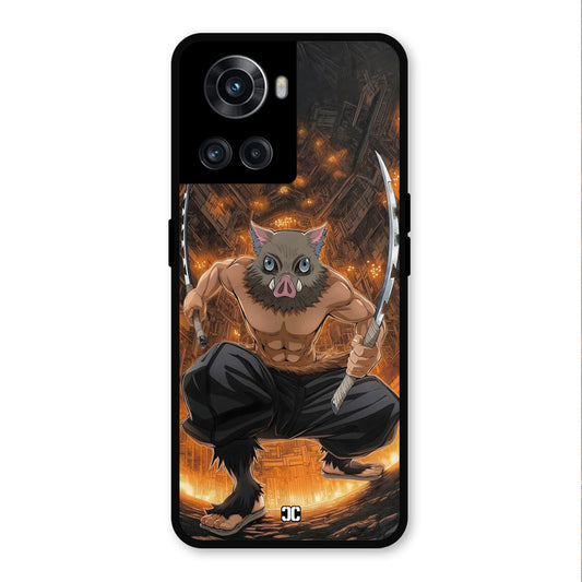 Inosuke Rage OnePlus 10R Mobile Back Cover - Anime PrintShield Case