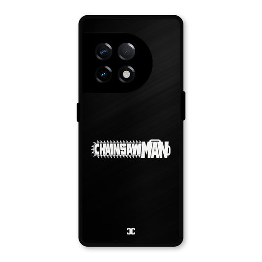 Chainsaw Logo OnePlus 11R Mobile Back Cover - Anime PrintShield Case
