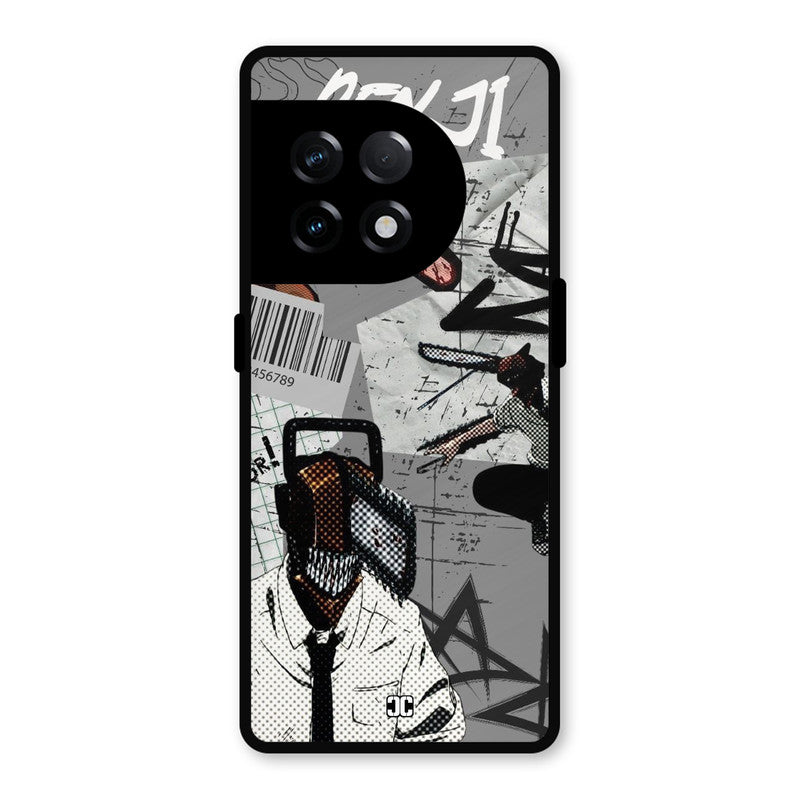 Denji Rage OnePlus 11R Mobile Back Cover - Anime PrintShield Case