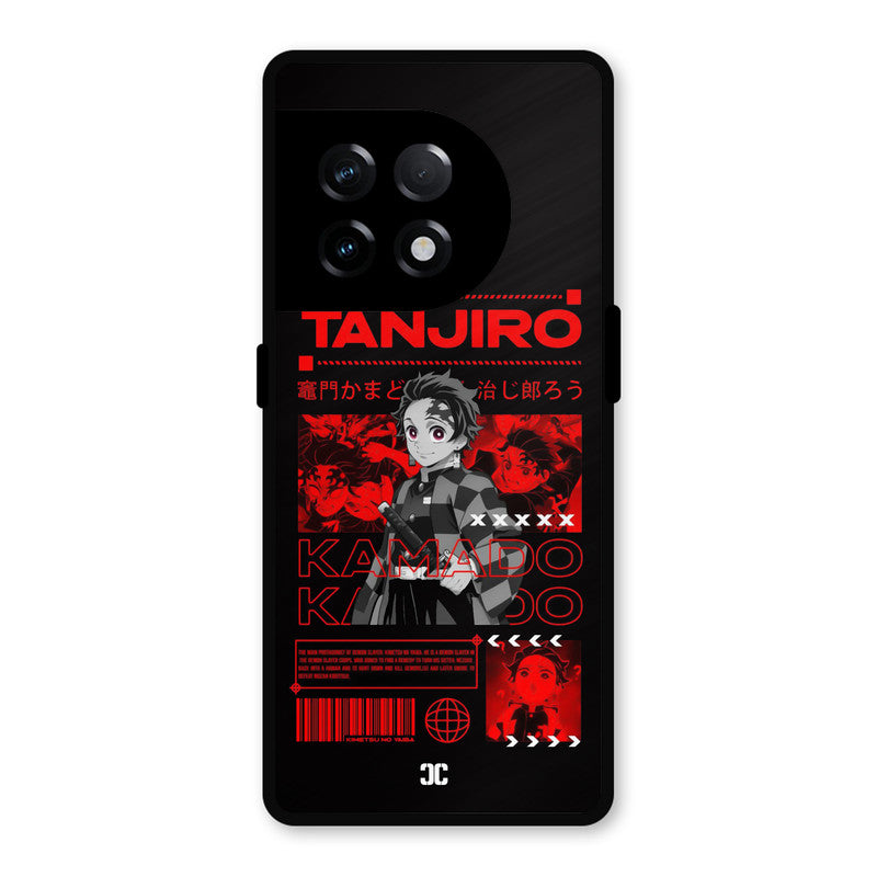 Tanjiro Kamado OnePlus 11R Mobile Back Cover - Anime PrintShield Case