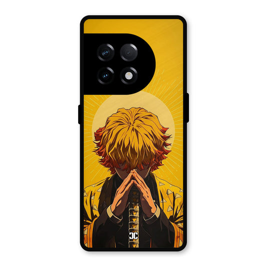 Calm Zenitsu OnePlus 11R Mobile Back Cover - Anime PrintShield Case