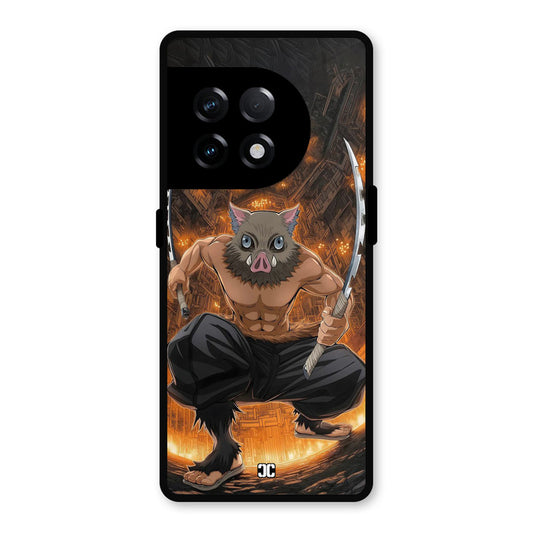 Inosuke Rage OnePlus 11R Mobile Back Cover - Anime PrintShield Case