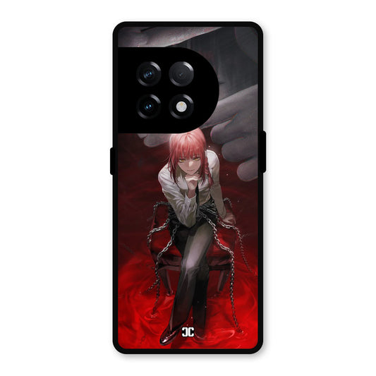 Makima Chains OnePlus 11R Mobile Back Cover - Anime PrintShield Case