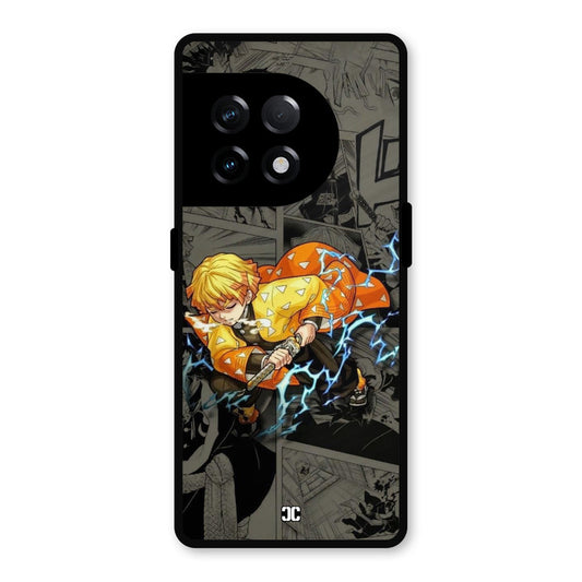 Zenitsu Manga OnePlus 11R Mobile Back Cover - Anime PrintShield Case