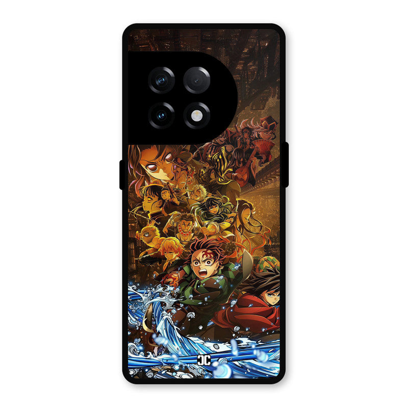 Demon Slayers OnePlus 11R Mobile Back Cover - Anime PrintShield Case