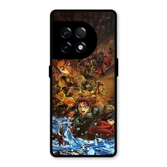 Demon Slayers OnePlus 11R Mobile Back Cover - Anime PrintShield Case