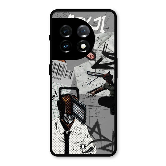 Denji Rage OnePlus 11 Mobile Back Cover - Anime PrintShield Case