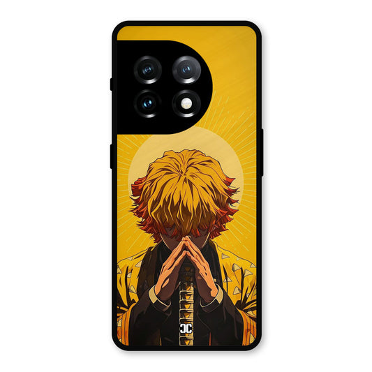 Calm Zenitsu OnePlus 11 Mobile Back Cover - Anime PrintShield Case
