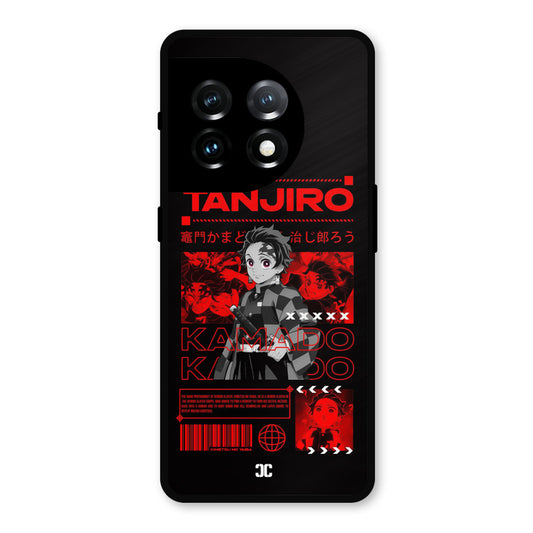Tanjiro Kamado OnePlus 11 Mobile Back Cover - Anime PrintShield Case