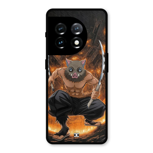 Inosuke Rage OnePlus 11 Mobile Back Cover - Anime PrintShield Case