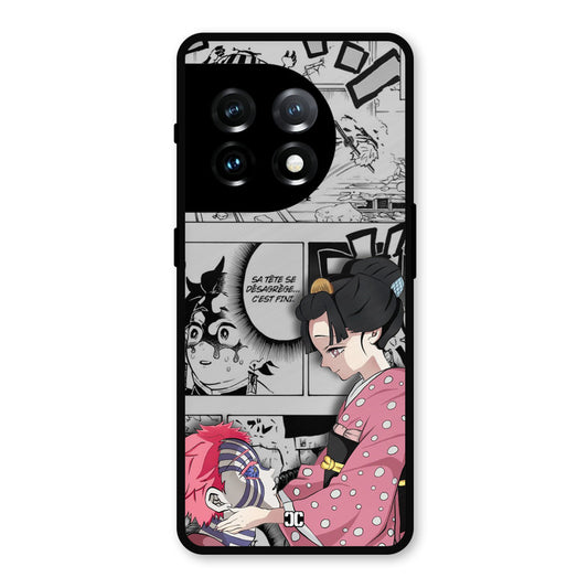 Akaza Love OnePlus 11 Mobile Back Cover - Anime PrintShield Case