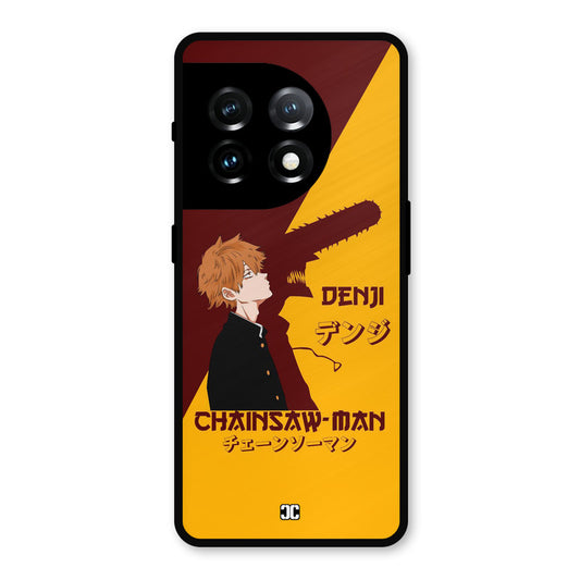 Denji Shadow OnePlus 11 Mobile Back Cover - Anime PrintShield Case