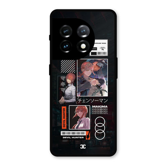 Devil Hunter Makima OnePlus 11 Mobile Back Cover - Anime PrintShield Case