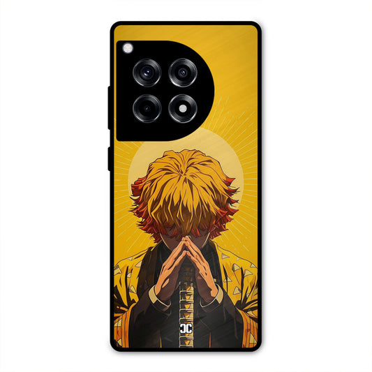 Calm Zenitsu OnePlus 12R Mobile Back Cover - Anime PrintShield Case