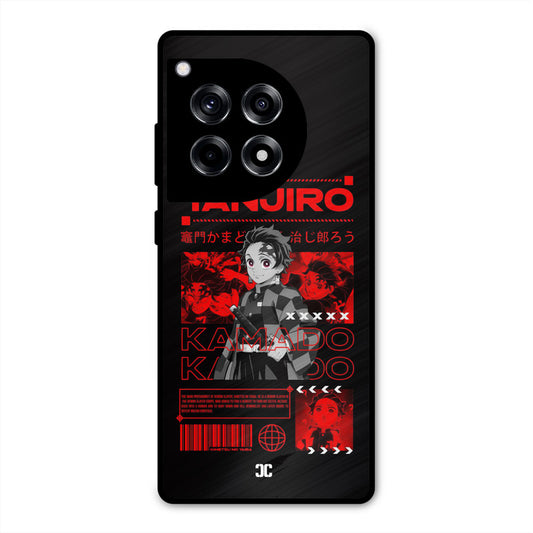 Tanjiro Kamado OnePlus 12R Mobile Back Cover - Anime PrintShield Case