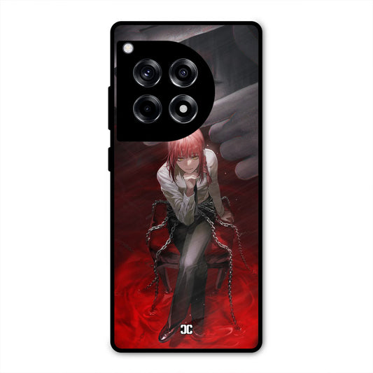Makima Chains OnePlus 12R Mobile Back Cover - Anime PrintShield Case