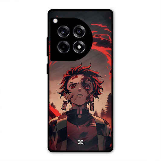 Raging Tanjiro OnePlus 12R Mobile Back Cover - Anime PrintShield Case
