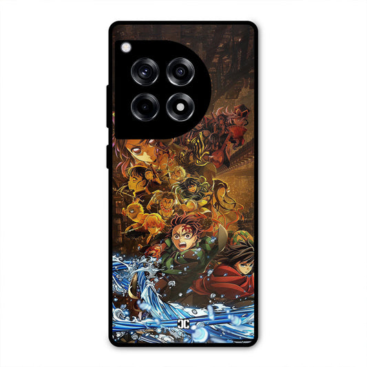 Demon Slayers OnePlus 12R Mobile Back Cover - Anime PrintShield Case