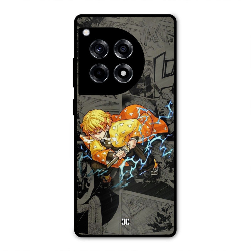 Zenitsu Manga OnePlus 12R Mobile Back Cover - Anime PrintShield Case