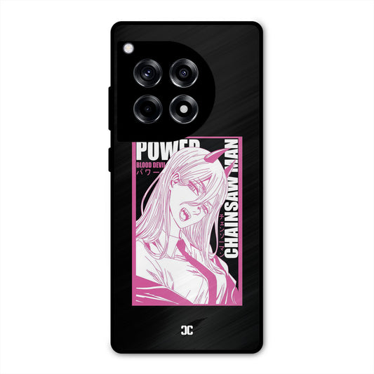 Blood Devil Power OnePlus 12R Mobile Back Cover - Anime PrintShield Case