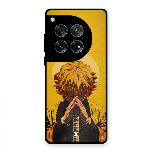 Calm Zenitsu OnePlus 12 Mobile Back Cover - Anime PrintShield Case