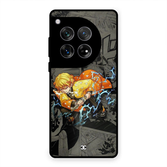 Zenitsu Manga OnePlus 12 Mobile Back Cover - Anime PrintShield Case
