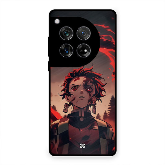 Raging Tanjiro OnePlus 12 Mobile Back Cover - Anime PrintShield Case