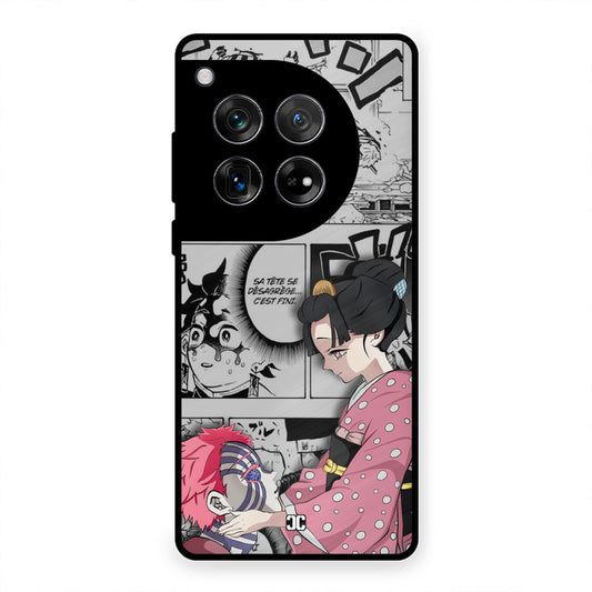 Akaza Love OnePlus 12 Mobile Back Cover - Anime PrintShield Case